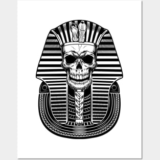 Pharaoh Skull Posters and Art